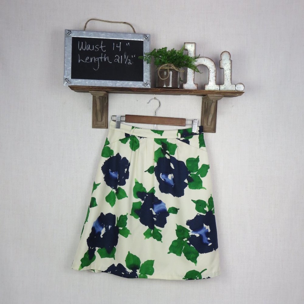 Outback Red Pocketed Floral Skirt XS